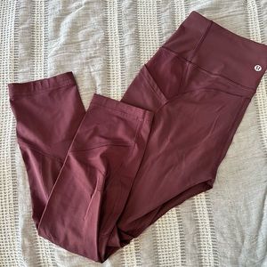 21” Size 8 Lululemon with pockets